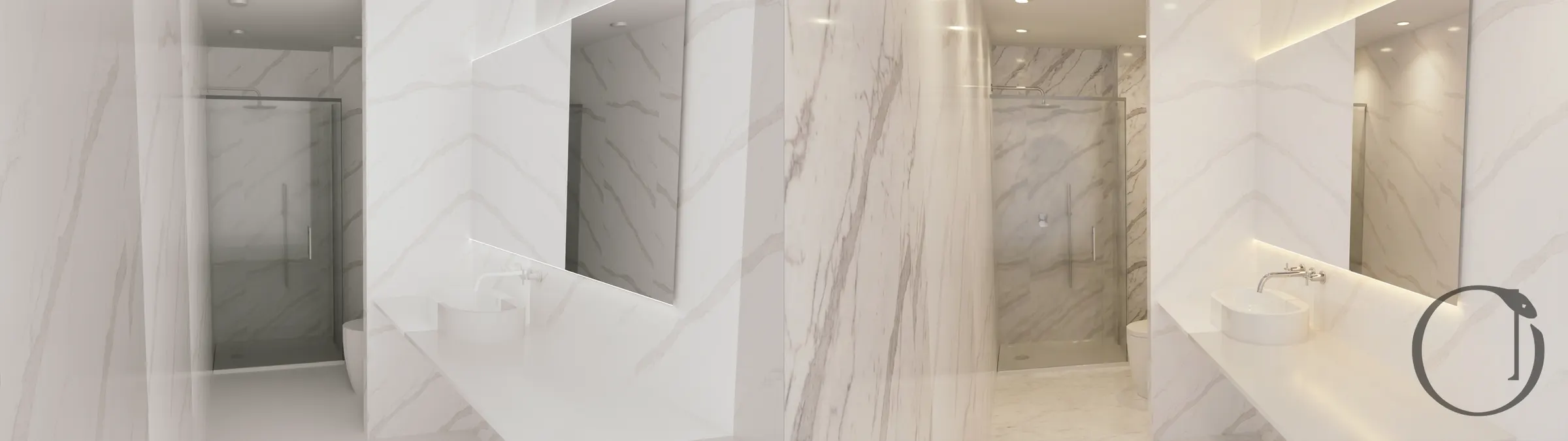 Marble Restroom — Scene 3